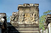 Angkor Thom - Bayon temple, friezes of the second enclosure 